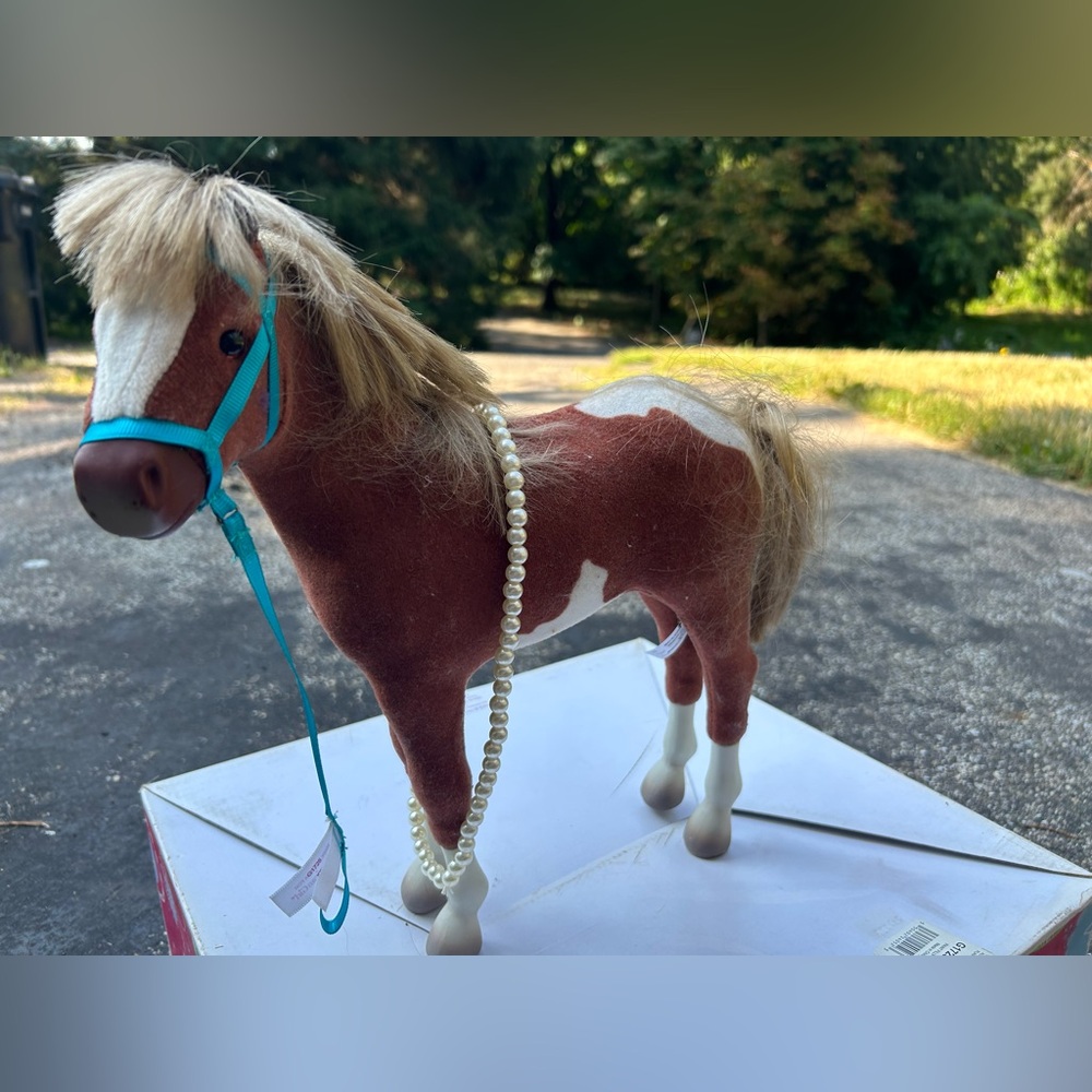 American Girl Doll Paint Foal with halter and necklace and original box